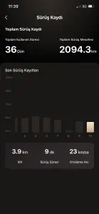 Navee gt 3  1000 wat maks hızı 40
