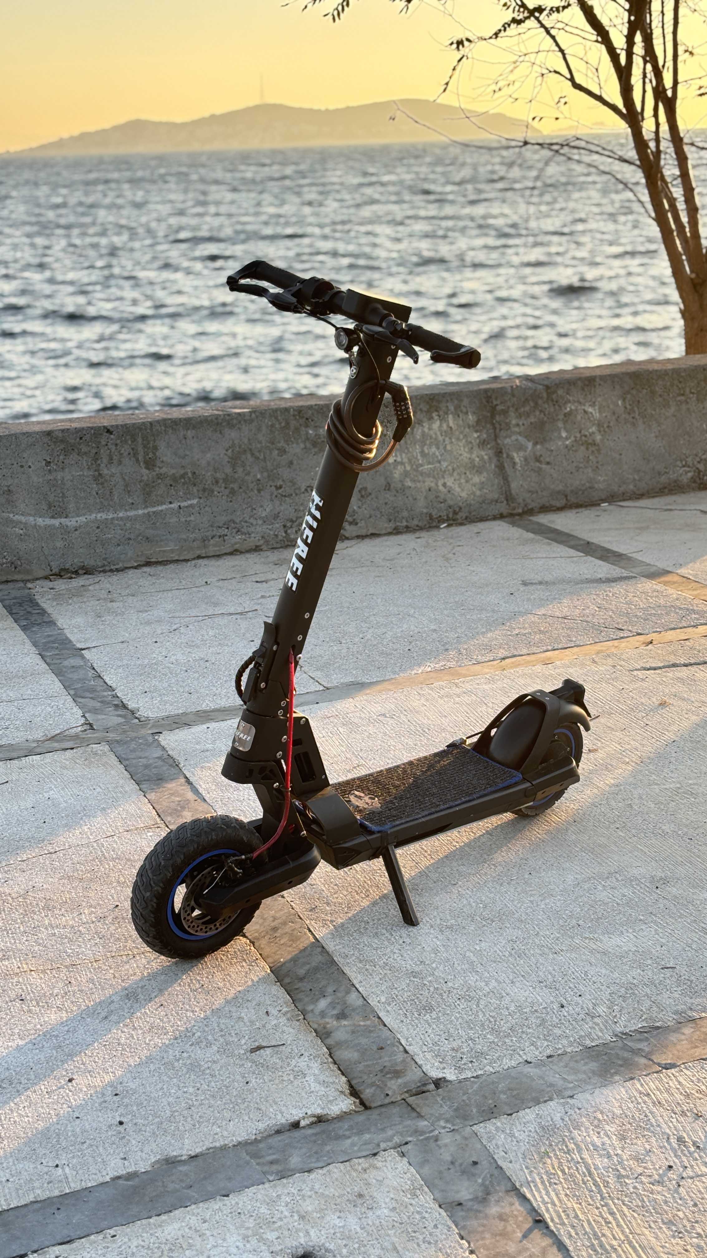 Ekstralı temiz scotter